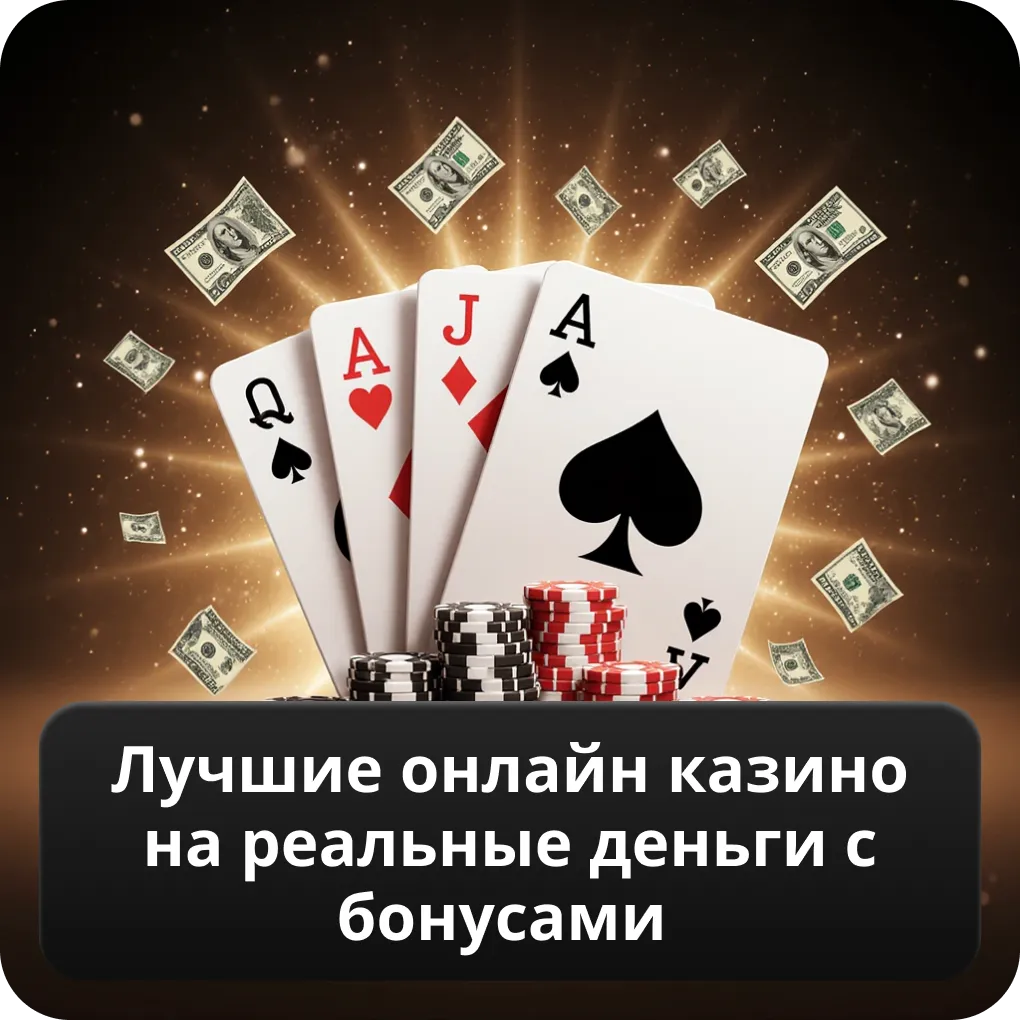 Лучшие онлайн казино на реальные деньги с бонусами